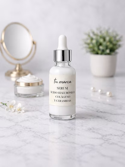 10 Serums Faciales - Tensor - Cólageno/ AH/ Ceramidas