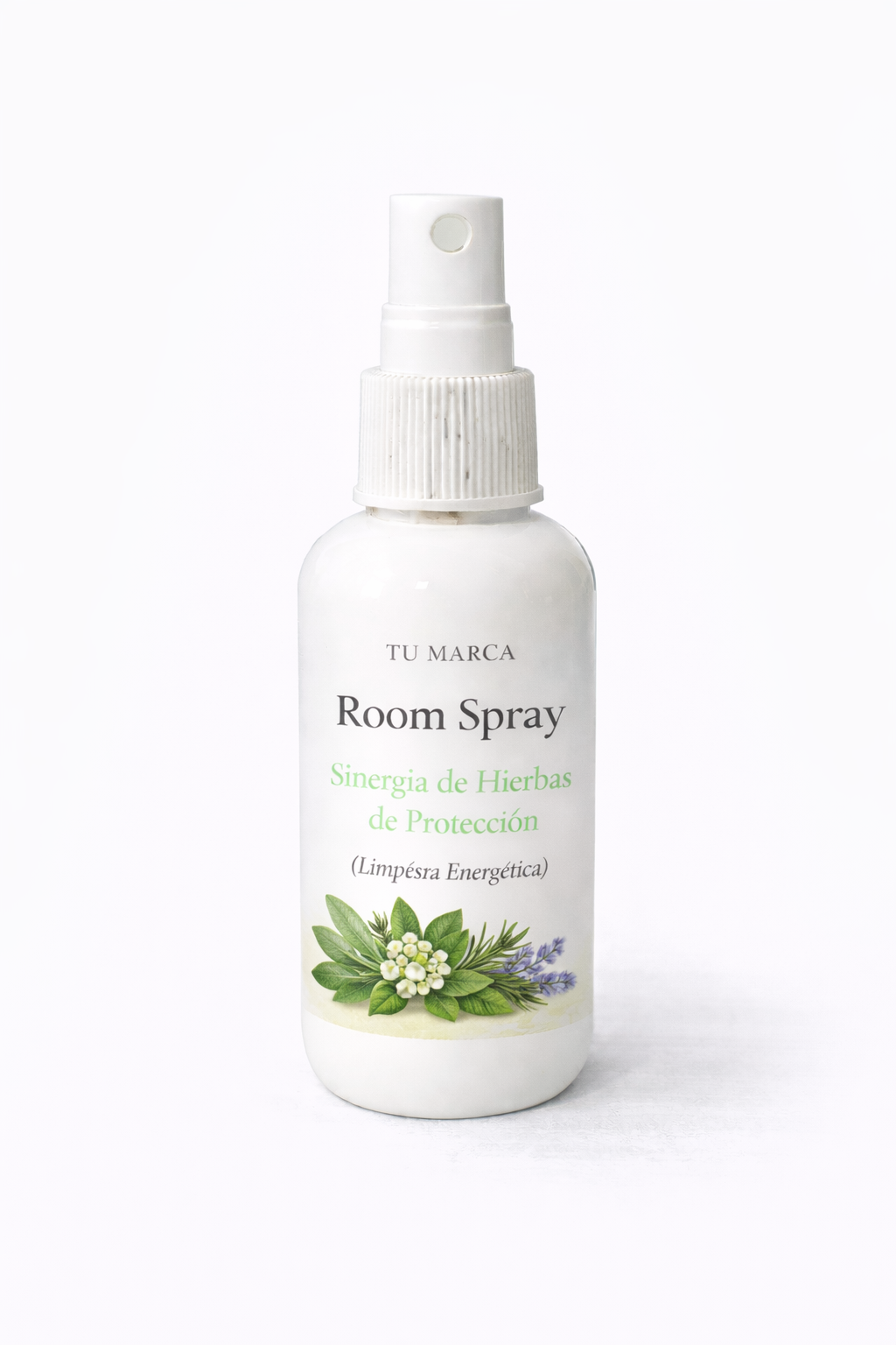 10 Room Spray de Sinergia de Hierbas de Protección (Limpieza Energética)