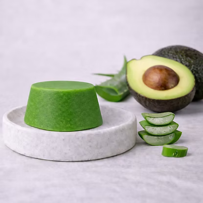 10 Acondicionadores Sólido de 90g - Sábila/ Aguacate
