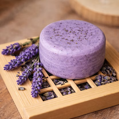 10 Shampoos Sólido de 100g - Lavanda