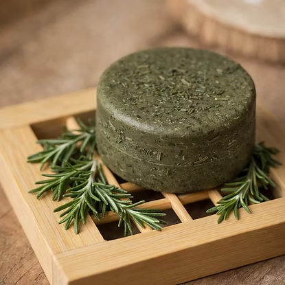10 Shampoos Sólido de 100g -Romero/ Menta