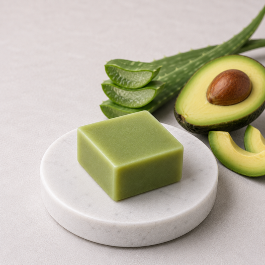 10 Body Milk Sólida de Sábila & Aguacate
