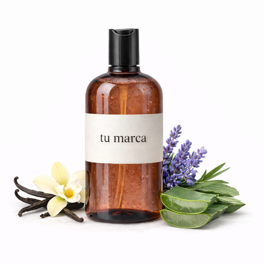 10 Body Wash Piel Normal: Lavanda y Vainilla con Aloe Vera y Caléndula