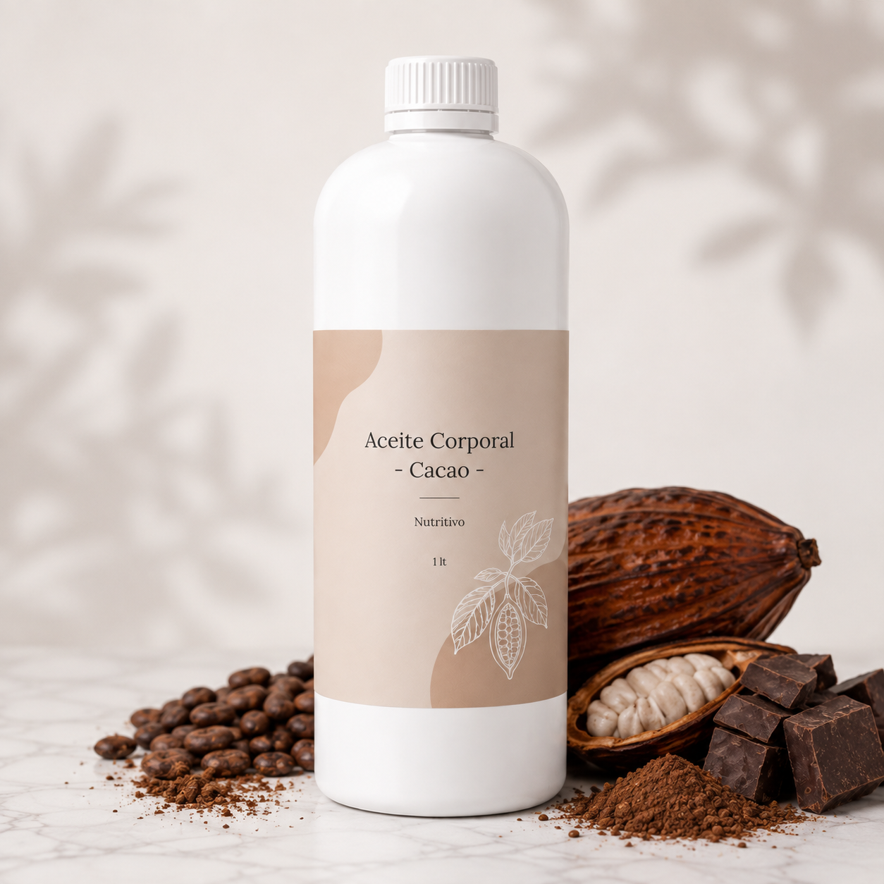 Aceite Corporal Nutritivo Sensorial (Cacao) - 1tl a Granel