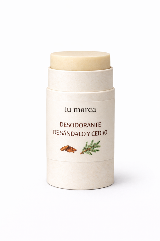 10 Desodorante de Sándalo y Cedro