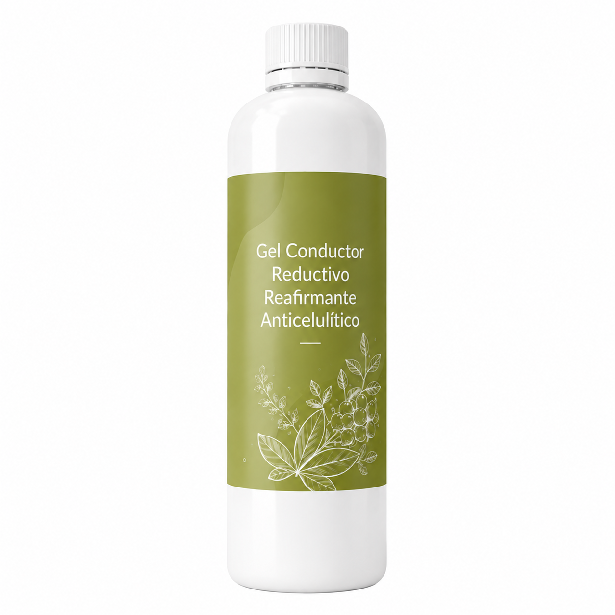 Gel Conductor Reductivo, Reafirmante y Anticelulítico - Toronja, Cafeína, Centella Asiática y Algas Marinas - a Granel