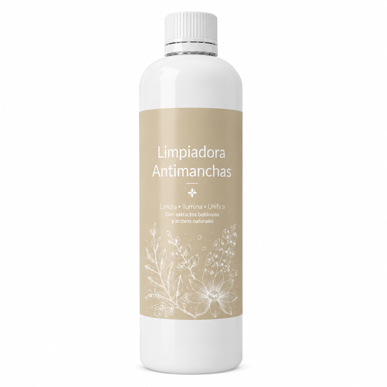 Limpiadora Facial Líquida  Antimanchas: Cúrcuma, Arroz, Regalíz, Toronja y Vitamina C. - 1lt a Granel