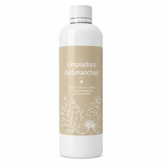 Limpiadora Facial Líquida  Antimanchas: Cúrcuma, Arroz, Regalíz, Toronja y Vitamina C. - 1lt a Granel
