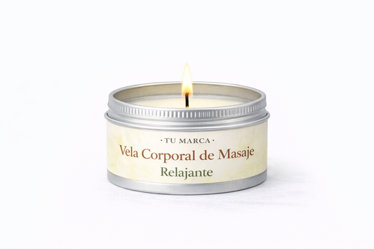 10 Velas Corporales de Masaje Relajante
