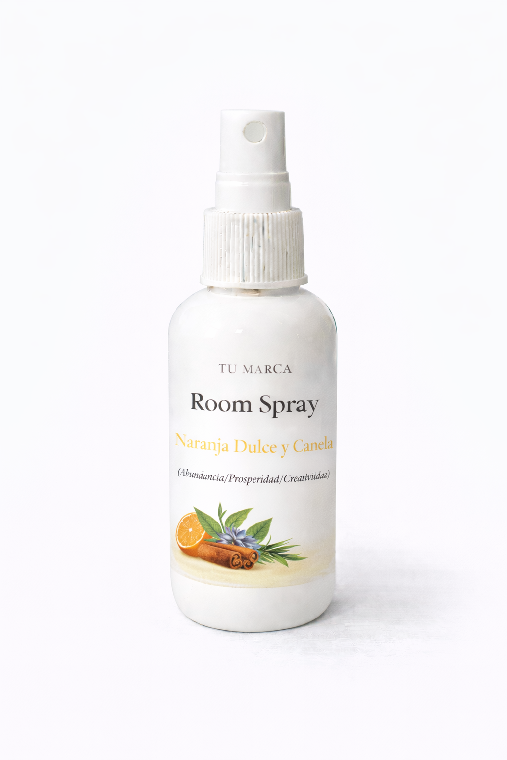 10 Room Spray de Naranja Dulce y Canela (Abundancia/Prosperidad/Creatividad)