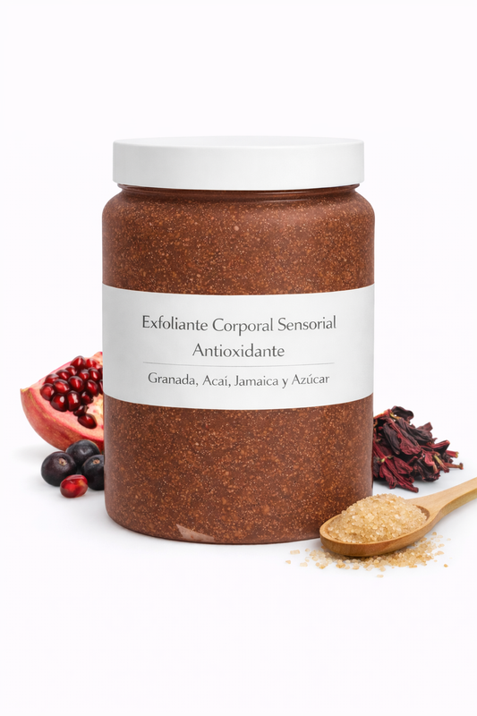 Exfoliante Sugar Scrub - Granada, Hibiscus, Acai (1kg a Granel)