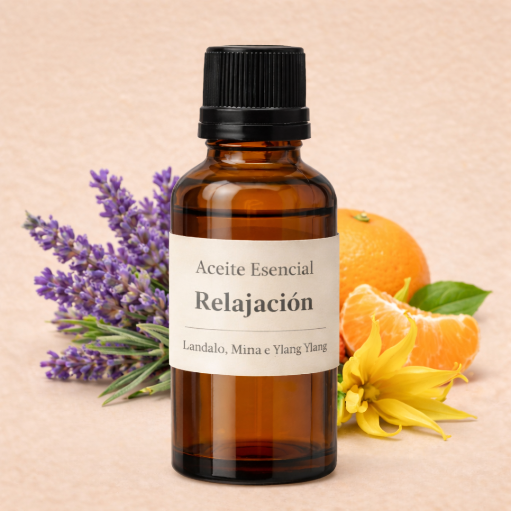 10 Aceites esenciales Relajación: Lavanda, Mandarina e Ylang Ylang 20ml