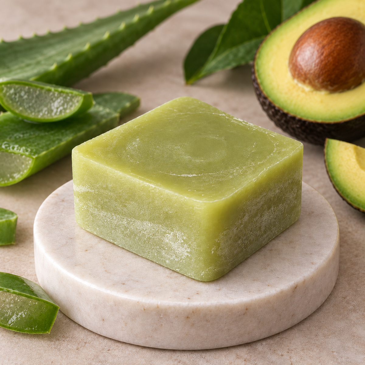 Body Milk Sólida de Sábila & Aguacate