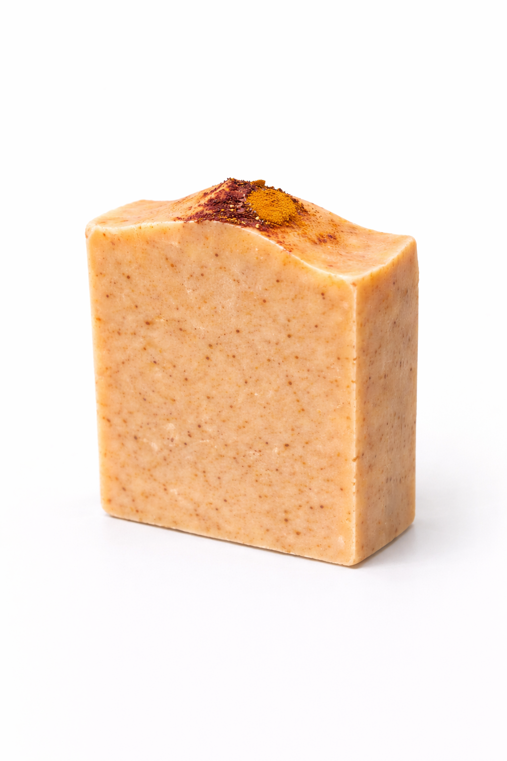 Jabón Artesanal Saponificado - Naranja y Cúrcuma