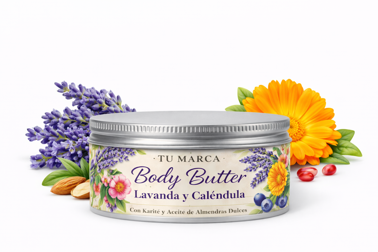 10 Body Butter de Lavanda y Caléndula