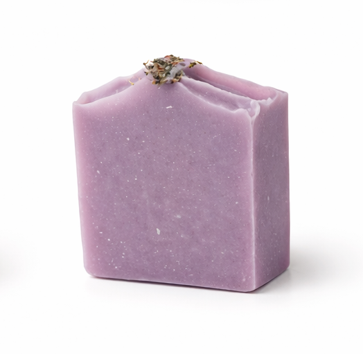 Jabón Artesanal Saponificado - Lavanda con Caléndula