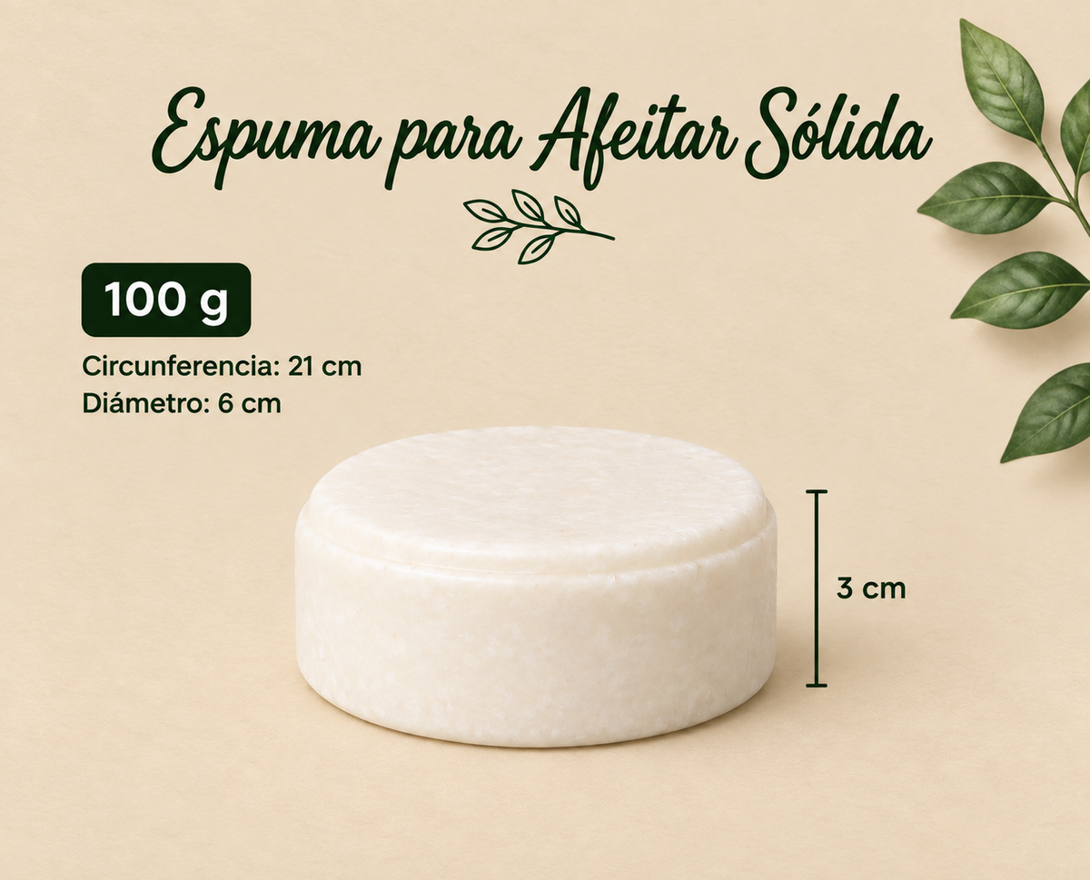 Espuma para Afeitar Sólida