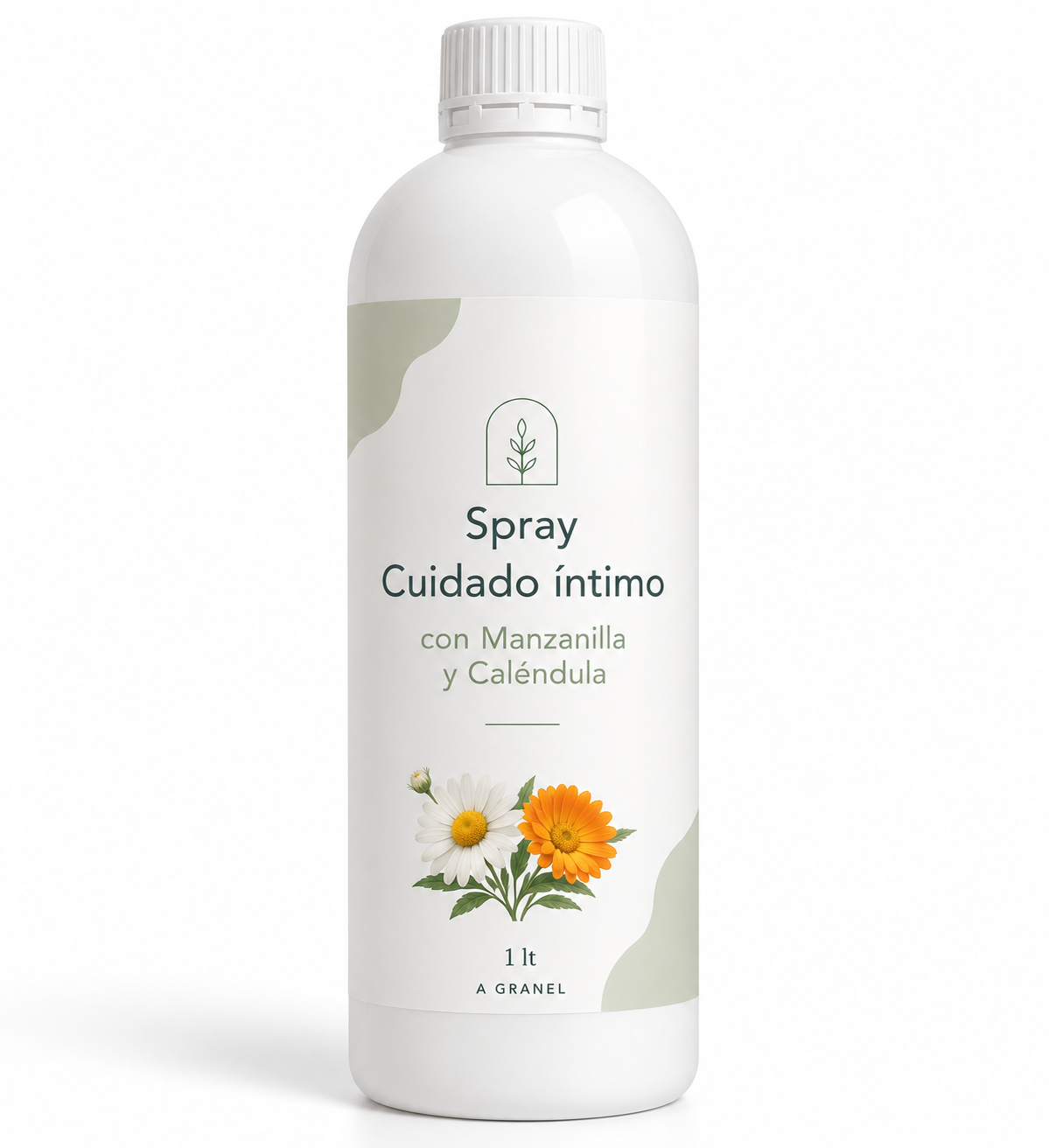 Spray Cuidado Intimo con Manzanilla y Caléndula (1Lt a Granel)