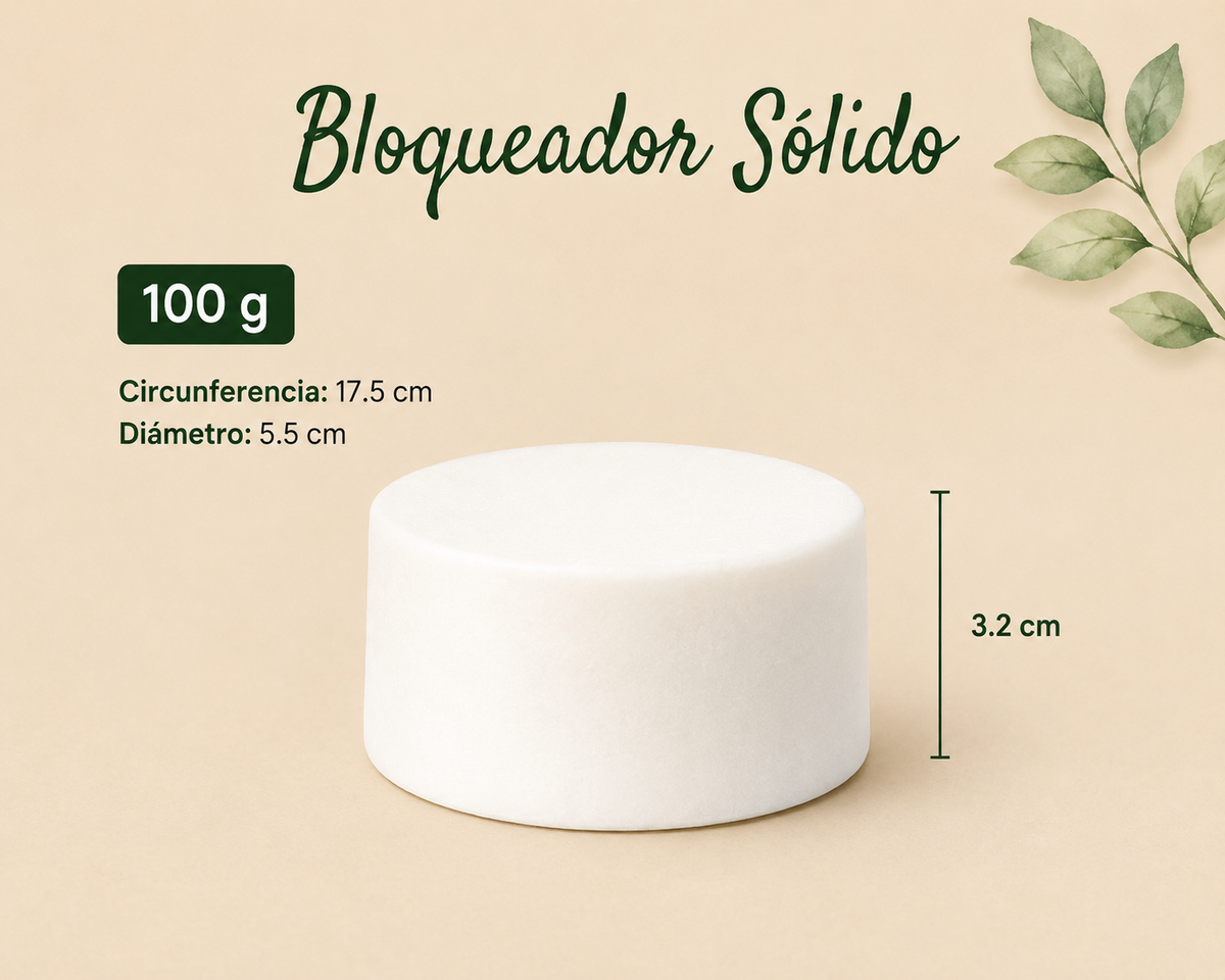 Bloqueador Solar Mineral SPF50 Sólido