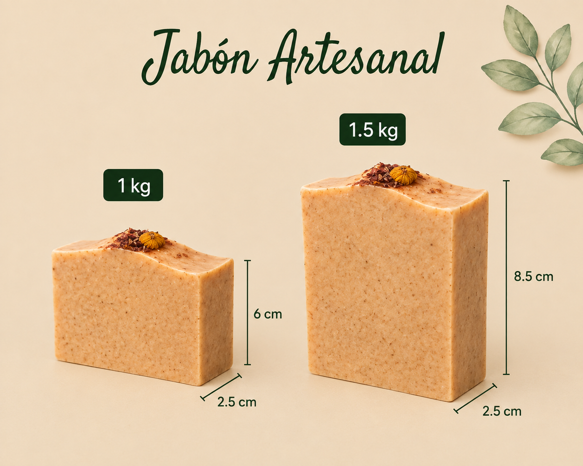 Jabón Artesanal de Cempasúchil