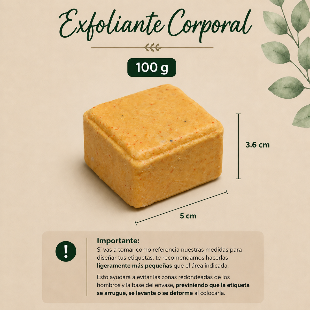 Exfoliante Sólido de Carbón Activado