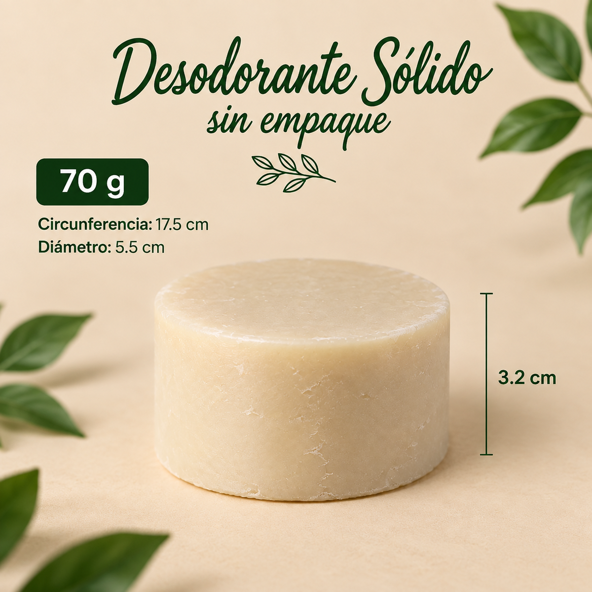 Desodorante de Sándalo y Cedro