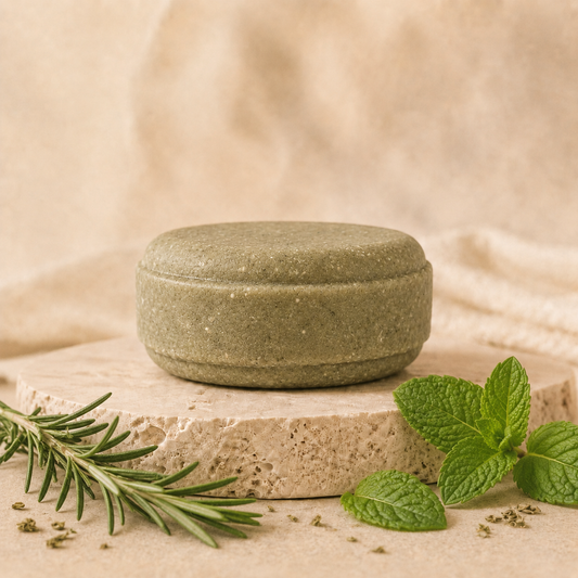 Shampoo Sólido de Romero y Menta de 100g