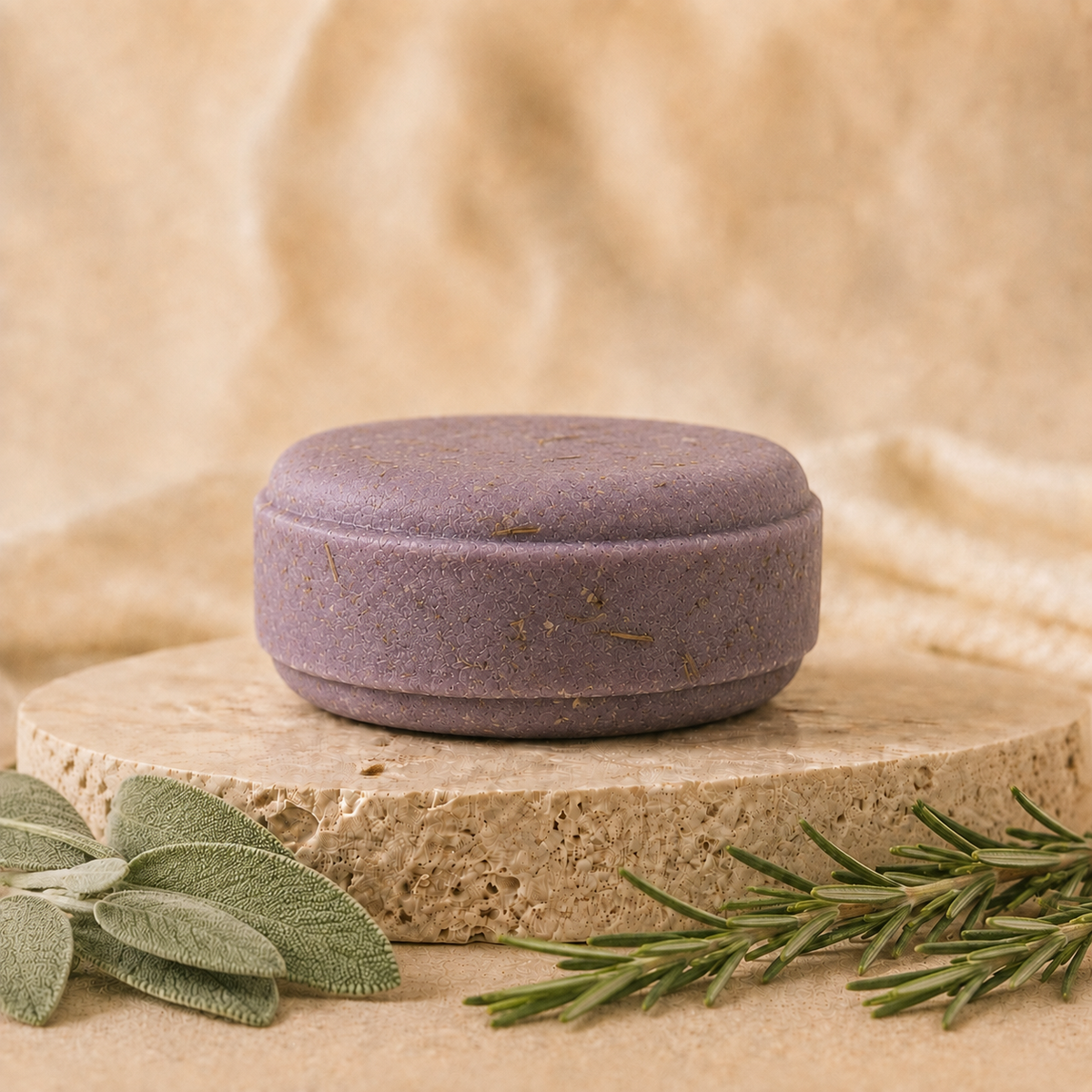 Shampoo Sólido de Salvia de 100g