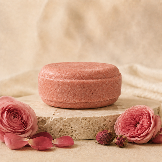 Shampoo Sólido de Rosas de 100g