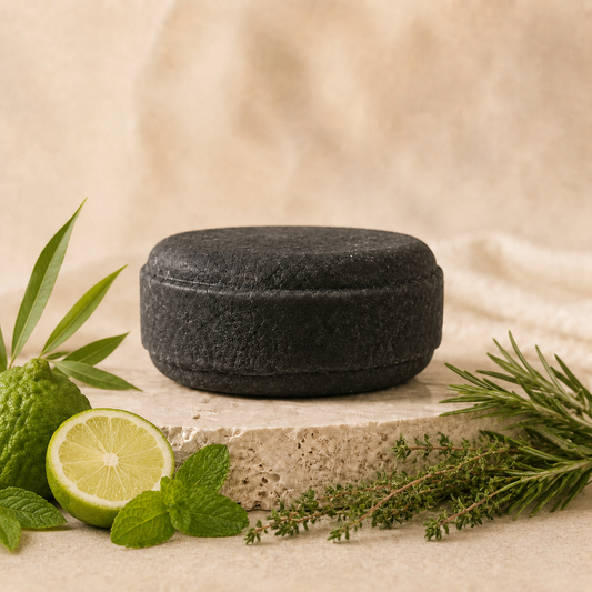 Shampoo Sólido de Carbón Activado de 100g