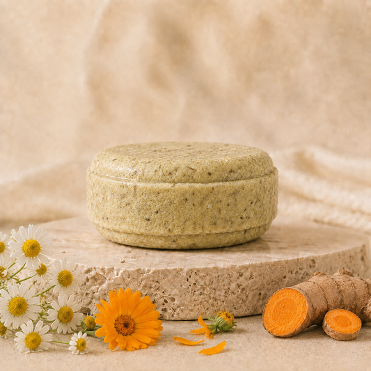 Shampoo Sólido de Manzanilla de 100g